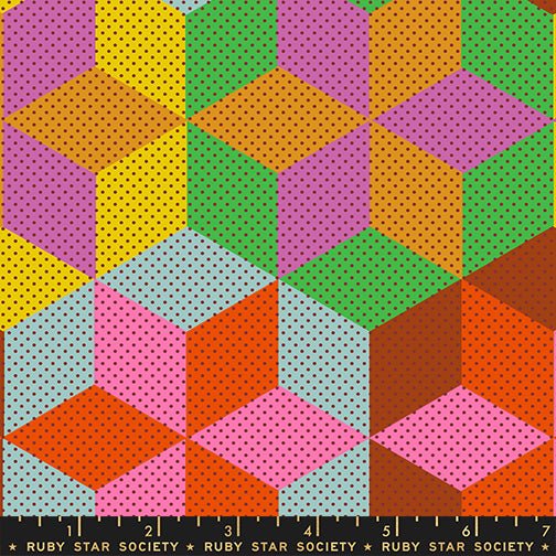 PRE-Order Daisy Days by Alexia Marcella Abegg- RS 4177 14 Pink- Half Yard- April 2027 - Modern Fabric Shoppe