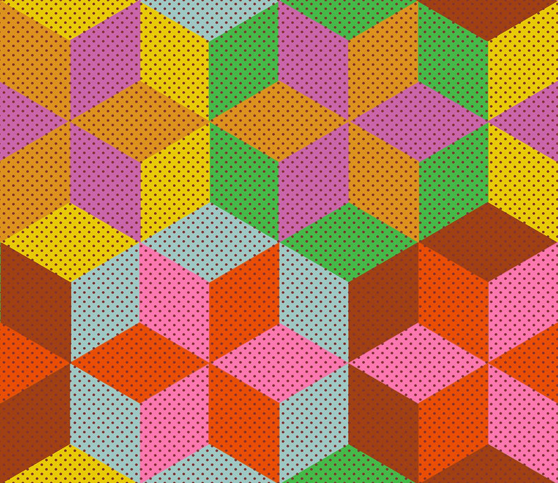 PRE-Order Daisy Days by Alexia Marcella Abegg- RS 4177 14 Pink- Half Yard- April 2027 - Modern Fabric Shoppe