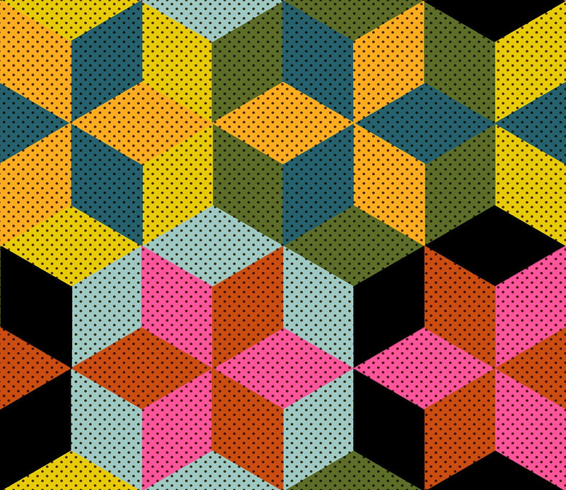 PRE-Order Daisy Days by Alexia Marcella Abegg- RS 4177 20 Black- Half Yard- April 2027 - Modern Fabric Shoppe