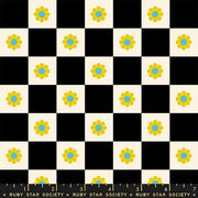 PRE-Order Daisy Days by Alexia Marcella Abegg- RS 4178 15 Black- Half Yard- April 2027 - Modern Fabric Shoppe