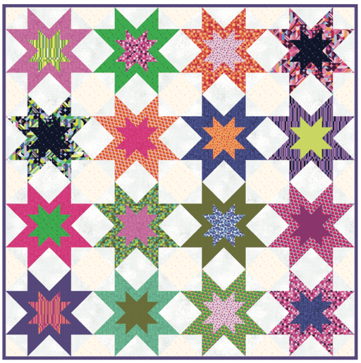 PRE-Order Double Trouble Quilt Kit featuring Glam by Libs Elliott- June 2027 - Modern Fabric Shoppe