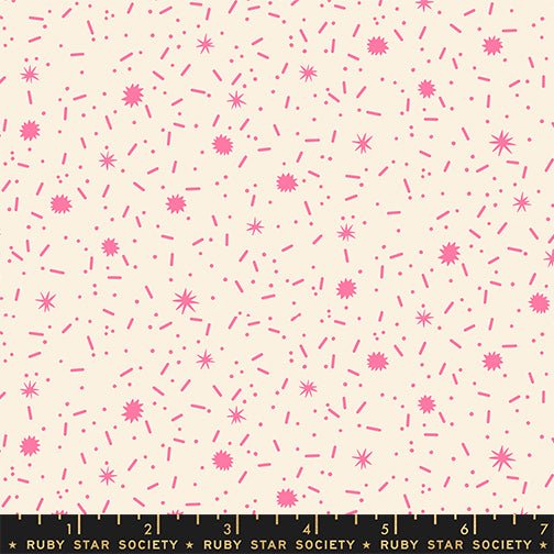 PRE - ORDER Egg and Friends by Kimberly Kight - Neon Pink RS3095 12 - Half Yard - December 2025 - Modern Fabric Shoppe