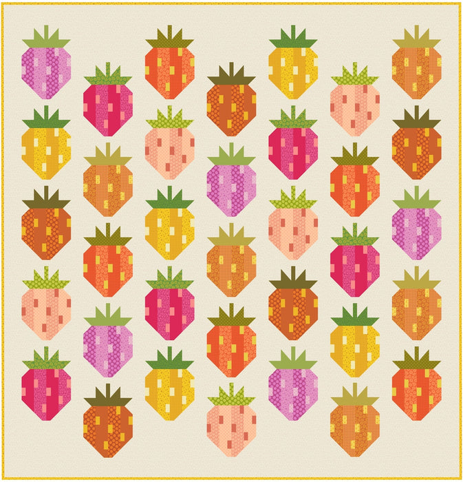 PRE - ORDER Elizabeth Hartman - Berry Season Large Quilt Kit - featuring Scenery - May 2026 - Modern Fabric Shoppe