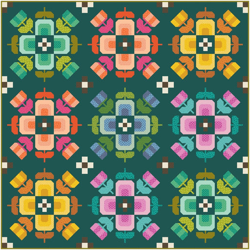 PRE - ORDER Elizabeth Hartman - Casserole Quilt Kit - featuring Scenery - May 2026 - Modern Fabric Shoppe