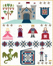 PRE - ORDER Enchanted Story Complete Quilt Kit - featuring Storybook Basics by Jennifer Long - January 2027 - Modern Fabric Shoppe