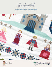 PRE - ORDER Enchanted Story Complete Quilt Kit - featuring Storybook Basics by Jennifer Long - January 2027 - Modern Fabric Shoppe
