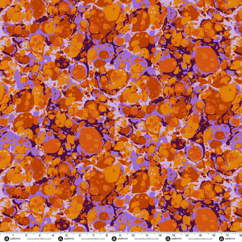 PRE-Order Enchanter by Libs Elliott- Cauldron A-10779-O Flame- Half Yard- April 2027 - Modern Fabric Shoppe