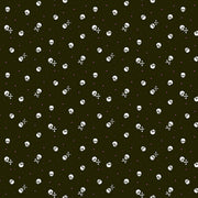 PRE-Order Enchanter by Libs Elliott- Skulls A-10781-K Raven- Half Yard- April 2027 - Modern Fabric Shoppe