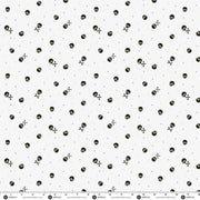 PRE-Order Enchanter by Libs Elliott- Skulls A-10781-L Ghost- Half Yard- April 2027 - Modern Fabric Shoppe