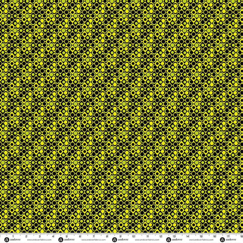 PRE-Order Enchanter by Libs Elliott- Spellbound A-10784-V Acid- Half Yard- April 2027 - Modern Fabric Shoppe