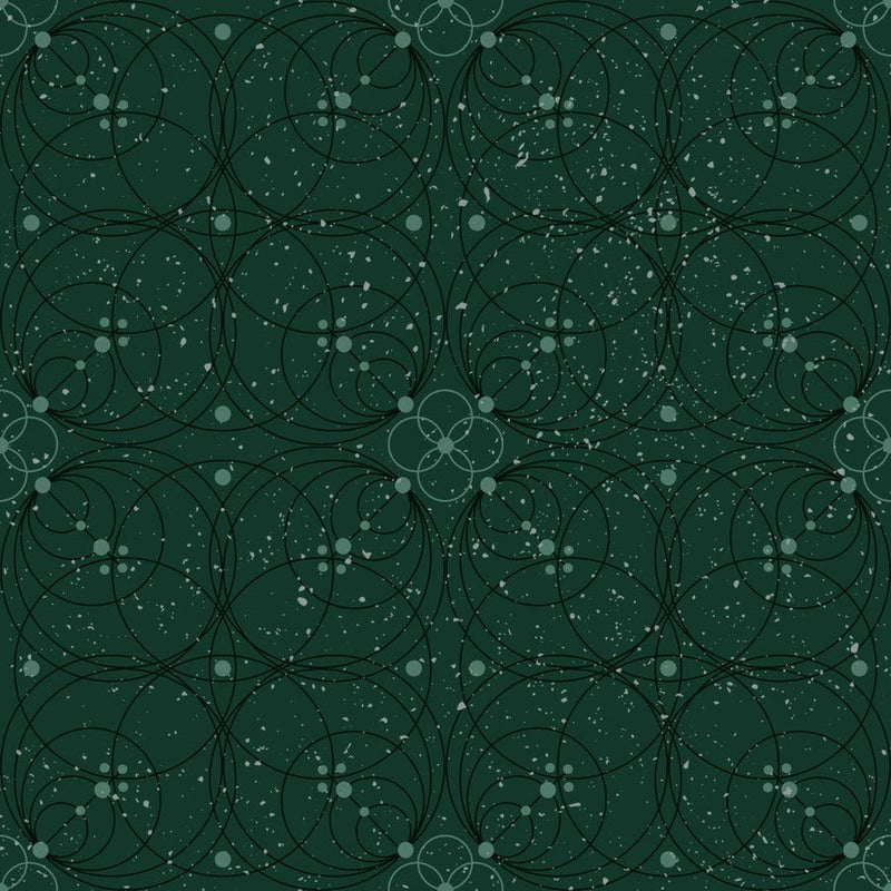 PRE - Order Enrapture by Giucy Giuce - Flourish PWGG008.EMERALD - Half Yard - November 2025 - Modern Fabric Shoppe