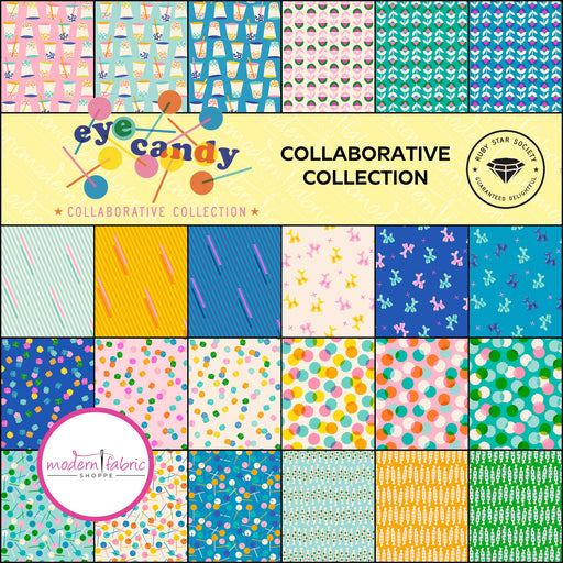 PRE-ORDER- Eye Candy- Collaboration by Moda Ruby Star Society- Fat Quarter Bundle- November 2024 - Modern Fabric Shoppe