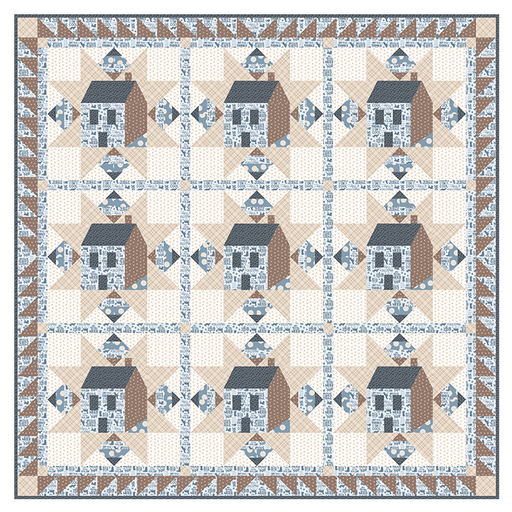 PRE - Order Figo Studio - Cottage Core Quilt Kit featuring Always By My Side - August 2026 - Modern Fabric Shoppe