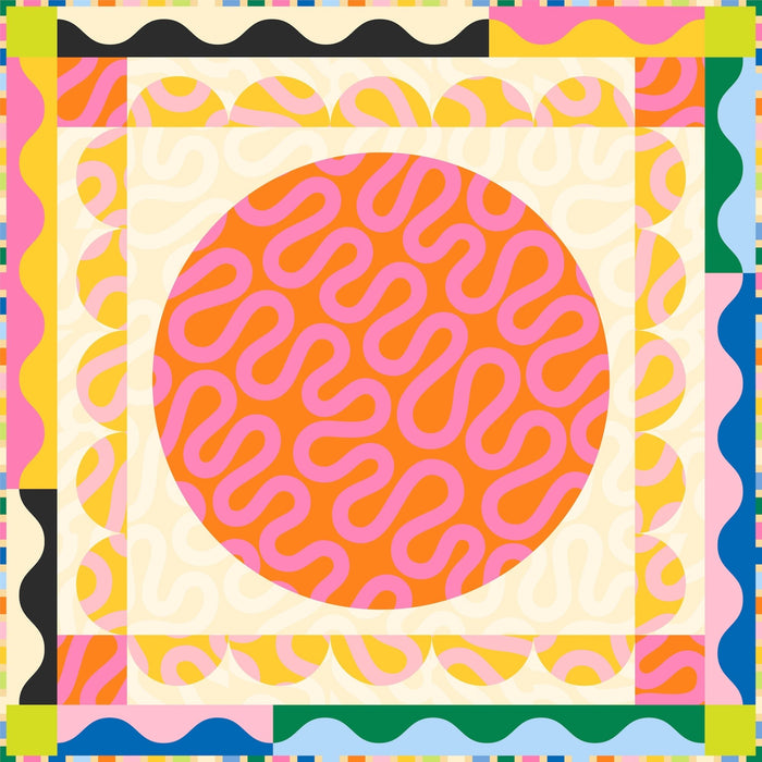 PRE - Order Find Your Groove Quilt Kit featuring Groove by Emily Van Hoff - May 2025 - Modern Fabric Shoppe