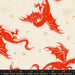 PRE - ORDER Fireglow by Sarah Watts - Etched Dragons RS 2131 11M - Poinsettia - Half Yard - April 2026 - Modern Fabric Shoppe