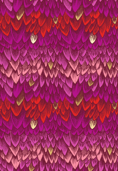 PRE - ORDER Fireglow by Sarah Watts - Scales RS 2134 11M - Rose - Half Yard - April 2026 - Modern Fabric Shoppe