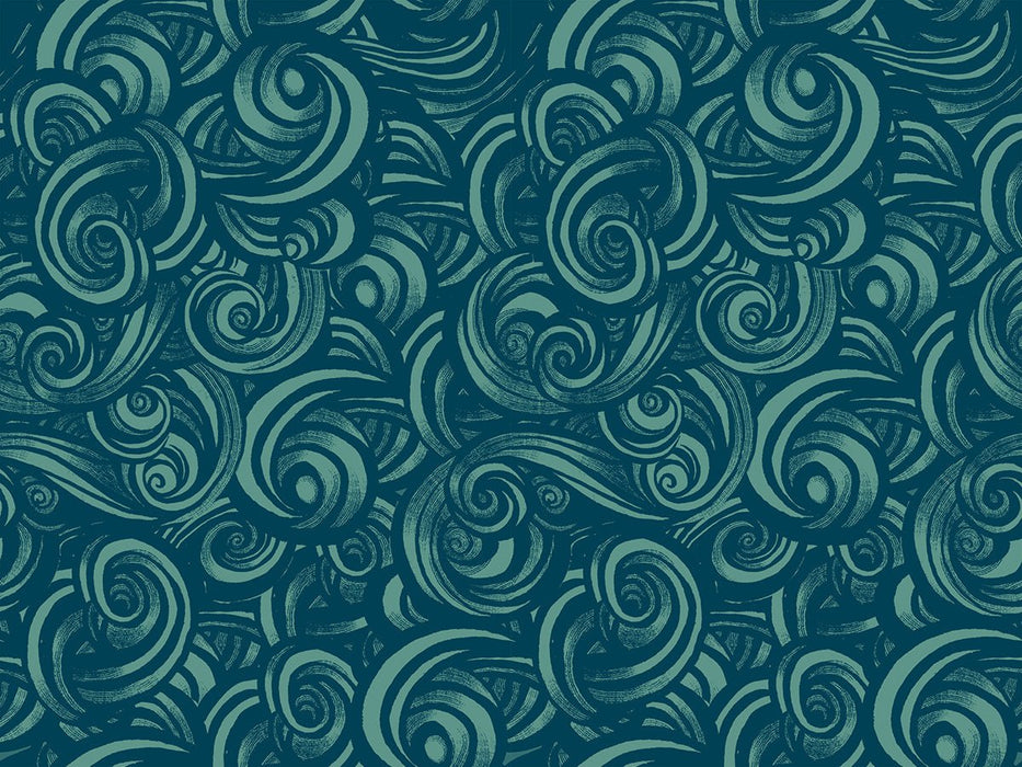 PRE - ORDER Fireglow by Sarah Watts - Smoke RS 2135 15 - Watercress - Half Yard - April 2026 - Modern Fabric Shoppe