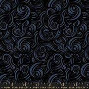 PRE - ORDER Fireglow by Sarah Watts - Smoke RS 2135 16 - Black - Half Yard - April 2026 - Modern Fabric Shoppe