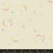 PRE - Order Float by Rashida Coleman Hale - Bubbly RS 1146 12 Parchment - Half Yard - January 2027 - Modern Fabric Shoppe