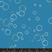 PRE - Order Float by Rashida Coleman Hale - Bubbly RS 1146 19 Parachute Blue - Half Yard - January 2027 - Modern Fabric Shoppe