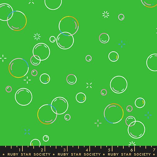 PRE - Order Float by Rashida Coleman Hale - Bubbly RS 1146 20 Verdant - Half Yard - January 2027 - Modern Fabric Shoppe