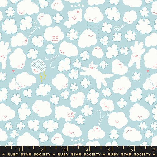 PRE - Order Float by Rashida Coleman Hale - Cloudy RS 1144 15 Lily Pad - Half Yard - January 2027 - Modern Fabric Shoppe