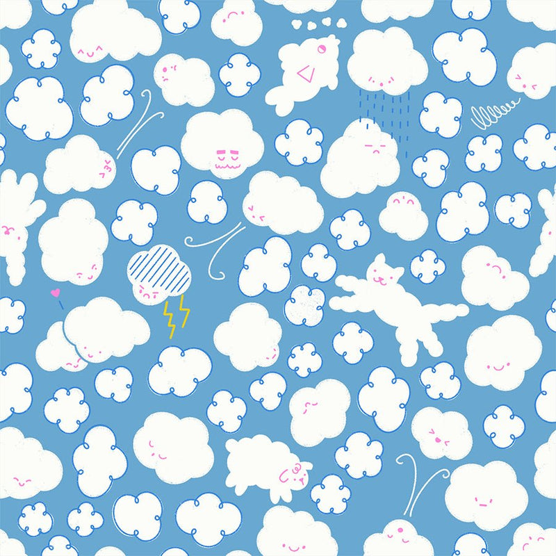 PRE - Order Float by Rashida Coleman Hale - Cloudy RS 1144 16 Ripple - Half Yard - January 2027 - Modern Fabric Shoppe