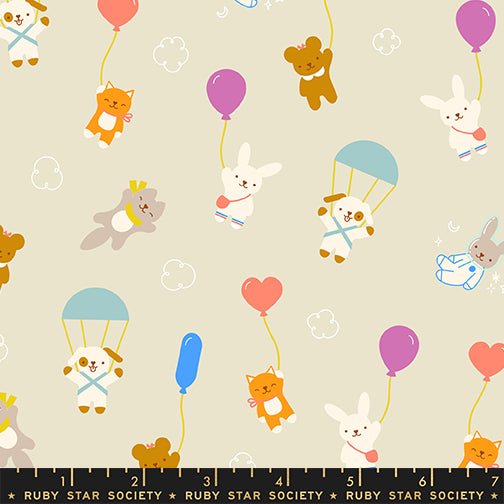 PRE - Order Float by Rashida Coleman Hale - Float Up RS 1143 11 Parchment - Half Yard - January 2027 - Modern Fabric Shoppe