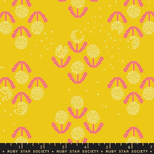 PRE - Order Float by Rashida Coleman Hale - Puff RS 1148 12 Starfruit - Half Yard - January 2027 - Modern Fabric Shoppe