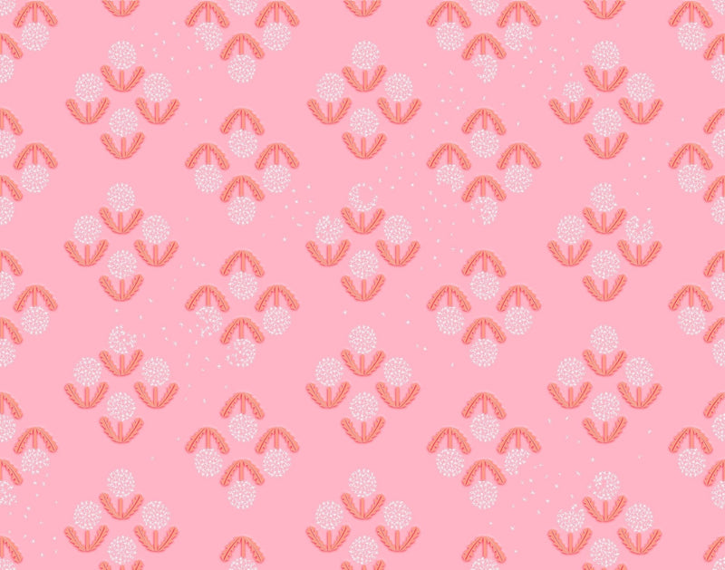 PRE - Order Float by Rashida Coleman Hale - Puff RS 1148 14 Posy - Half Yard - January 2027 - Modern Fabric Shoppe