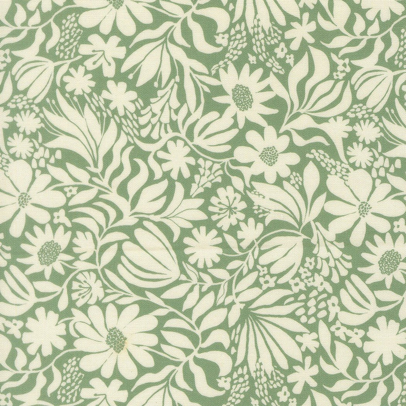 PRE - Order Floriori by Kate Spain - Botanica 27354 15 Sage - Half Yard - January 2027 - Modern Fabric Shoppe