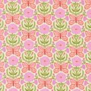 PRE - Order Floriori by Kate Spain - Mariposa 27352 11 Rose - Half Yard - January 2027 - Modern Fabric Shoppe