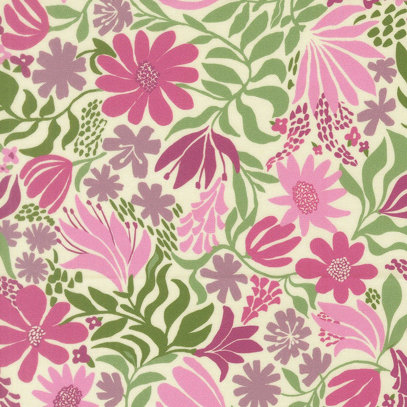 PRE - Order Floriori by Kate Spain - Meadow 27351 13 Lilac - Half Yard - January 2027 - Modern Fabric Shoppe