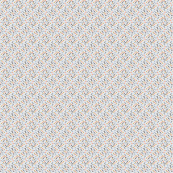 PRE - Order Fossil Folks by Julian Phillips - Dots 91014 - 90 Gray - Half Yard - June 2025 - Modern Fabric Shoppe