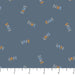 PRE - Order Fossil Folks by Julian Phillips - Rawr 91016 - 45 Navy - Half Yard - June 2025 - Modern Fabric Shoppe