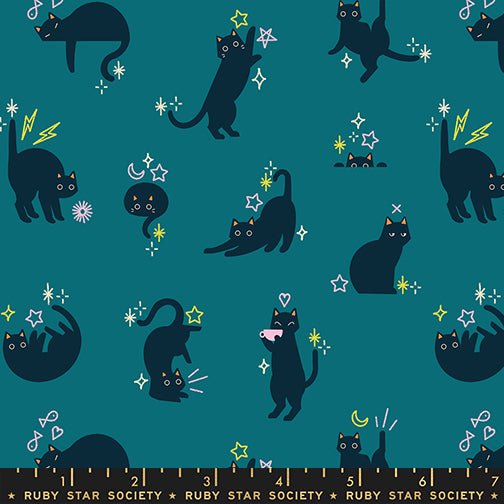 PRE - ORDER Freaky Familiar - Collaboration by Ruby Star Society - Catwalk RS 5193 14 - Storytime - Half Yard - June 2026 - Modern Fabric Shoppe