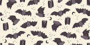 PRE - ORDER Freaky Familiar - Collaboration by Ruby Star Society - Fat Bats RS 5194 11 - Natural - Half Yard - June 2026 - Modern Fabric Shoppe