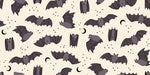 PRE - ORDER Freaky Familiar - Collaboration by Ruby Star Society - Fat Bats RS 5194 11 - Natural - Half Yard - June 2026 - Modern Fabric Shoppe
