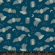 PRE - ORDER Freaky Familiar - Collaboration by Ruby Star Society - Fat Bats RS 5194 14 - Galaxy - Half Yard - June 2026 - Modern Fabric Shoppe