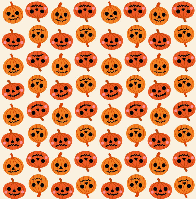 PRE - ORDER Freaky Familiar - Collaboration by Ruby Star Society - Pumpkin Party RS 5196 11 - Orange - Half Yard - June 2026 - Modern Fabric Shoppe