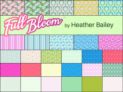 PRE - Order Full Bloom by Heather Bailey - Fat Quarter Bundle - May 2025 - Modern Fabric Shoppe