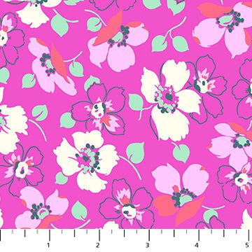 PRE - Order Full Bloom by Heather Bailey - Full Bloom Grace 91088 - 28 Violet - Half Yard - May 2025 - Modern Fabric Shoppe