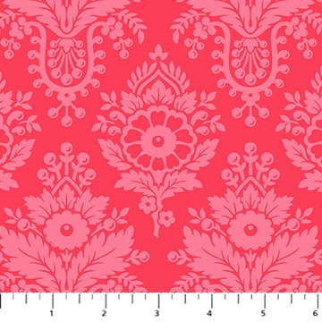 PRE - Order Full Bloom by Heather Bailey - Full Bloom Lulu 91089 - 26 Coral - Half Yard - May 2025 - Modern Fabric Shoppe