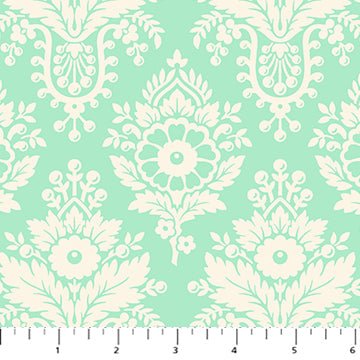 PRE - Order Full Bloom by Heather Bailey - Full Bloom Lulu 91089 - 60 Sky - Half Yard - May 2025 - Modern Fabric Shoppe