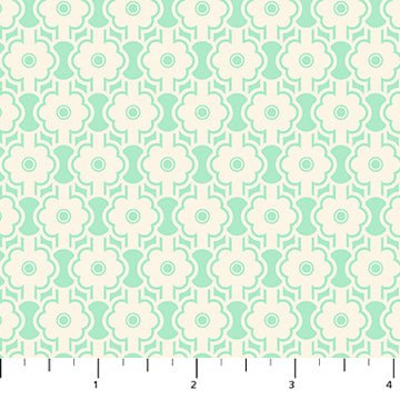 PRE - Order Full Bloom by Heather Bailey - Full Bloom Posy 91091 - 60 Sky - Half Yard - May 2025 - Modern Fabric Shoppe