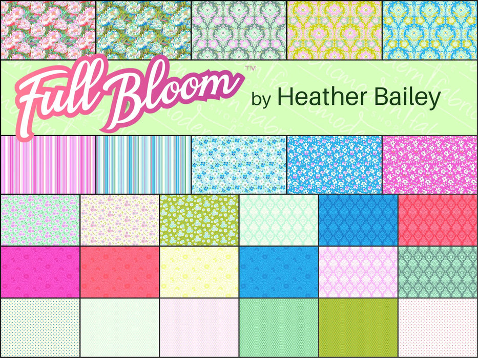 PRE - Order Full Bloom by Heather Bailey - Half Yard Bundle - May 2025 - Modern Fabric Shoppe