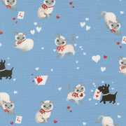 PRE - ORDER Funny Valentine by Lizzy House - Sky 37140 25 - Half Yard - November 2025 - Modern Fabric Shoppe