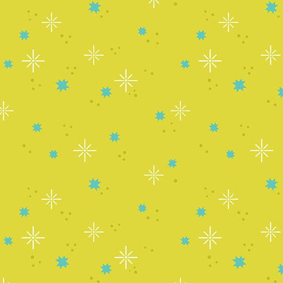 PRE - Order Ghostly Garden by KP Creates - Stardust A - 10201 - G Green - Half Yard - March 2026 - Modern Fabric Shoppe