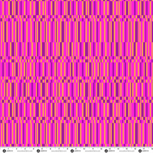 PRE-ORDER Glam by Libs Elliott- Barcode Razzle A-10942-E- Half Yard- June 2027 - Modern Fabric Shoppe