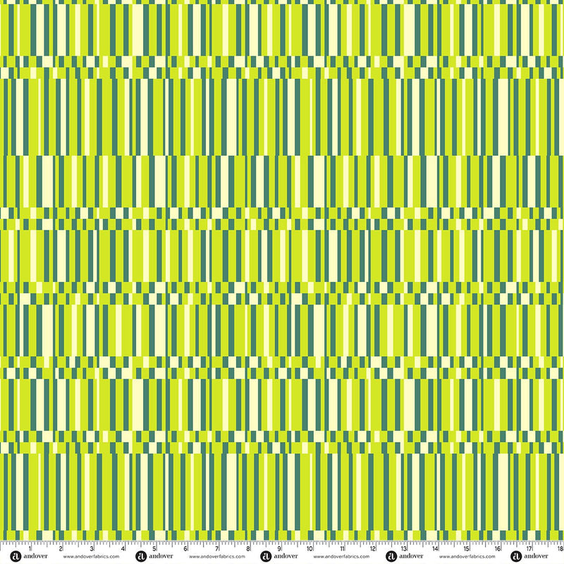 PRE-ORDER Glam by Libs Elliott- Barcode Yuzu A-10942-G- Half Yard- June 2027 - Modern Fabric Shoppe